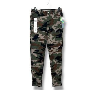 NEW Tinseltown Camo Pants Size 7 / 28 Desert Camoflauge Hi Rise Vintage Skinny